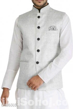 Divine Stylish Printed Men's Nehru Jackets Vol 10